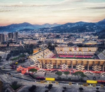 Stadio Arechi in Salerno.