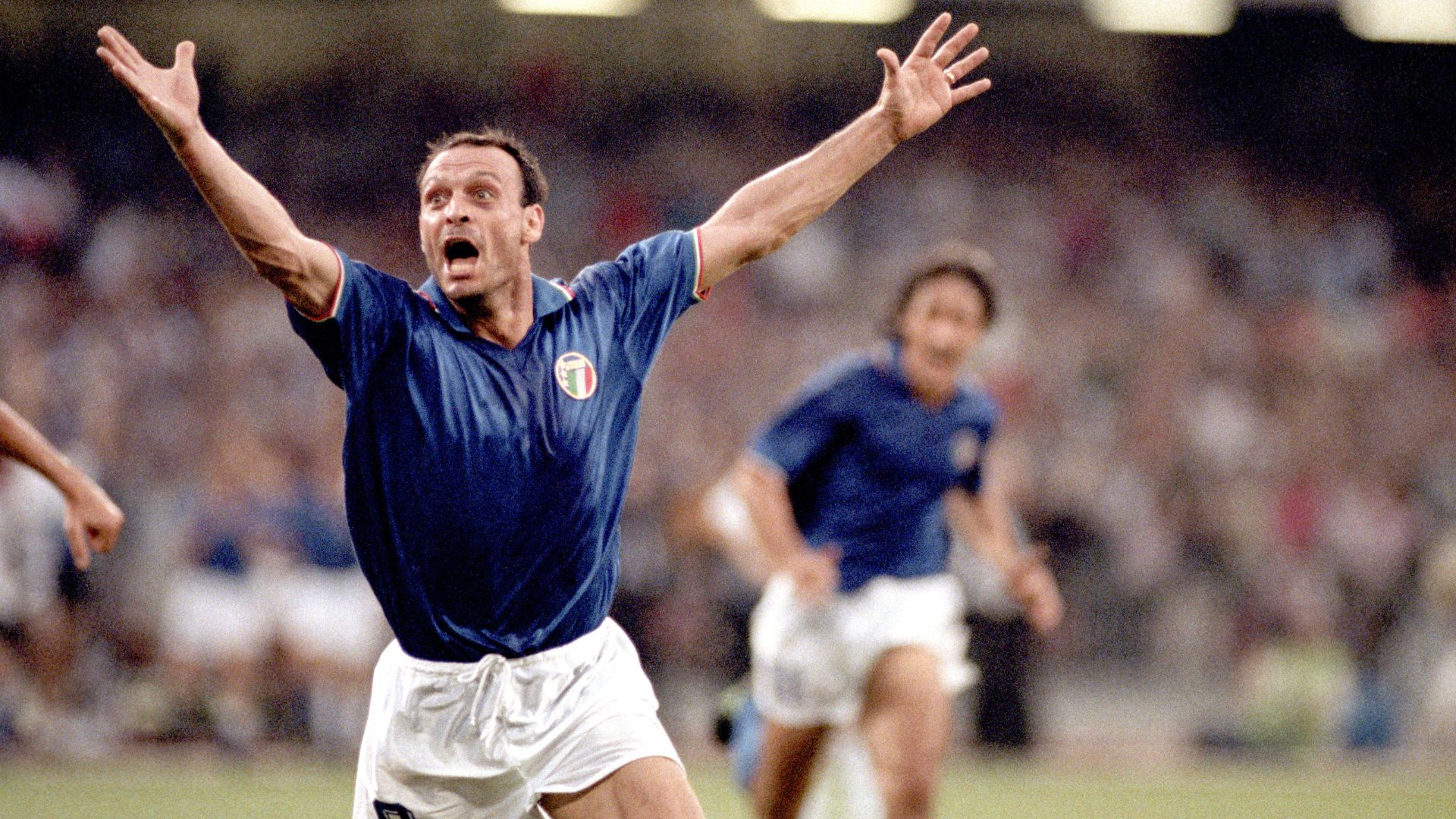 Toto Schillaci during Italia '90.