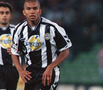 Marcio Amoroso for Udinese in the 1990s.