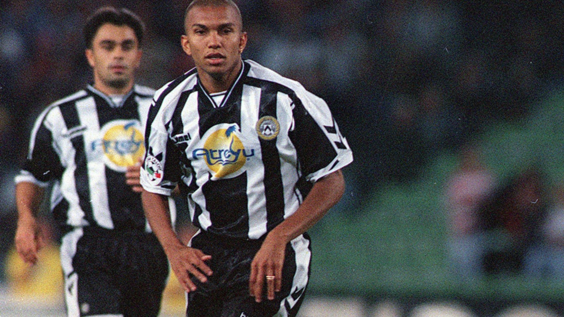 Marcio Amoroso for Udinese in the 1990s.