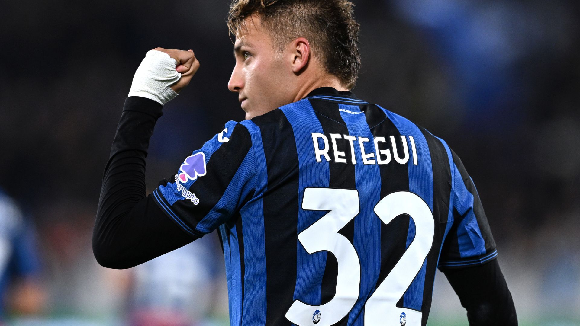 Mateo Retegui at Atalanta.