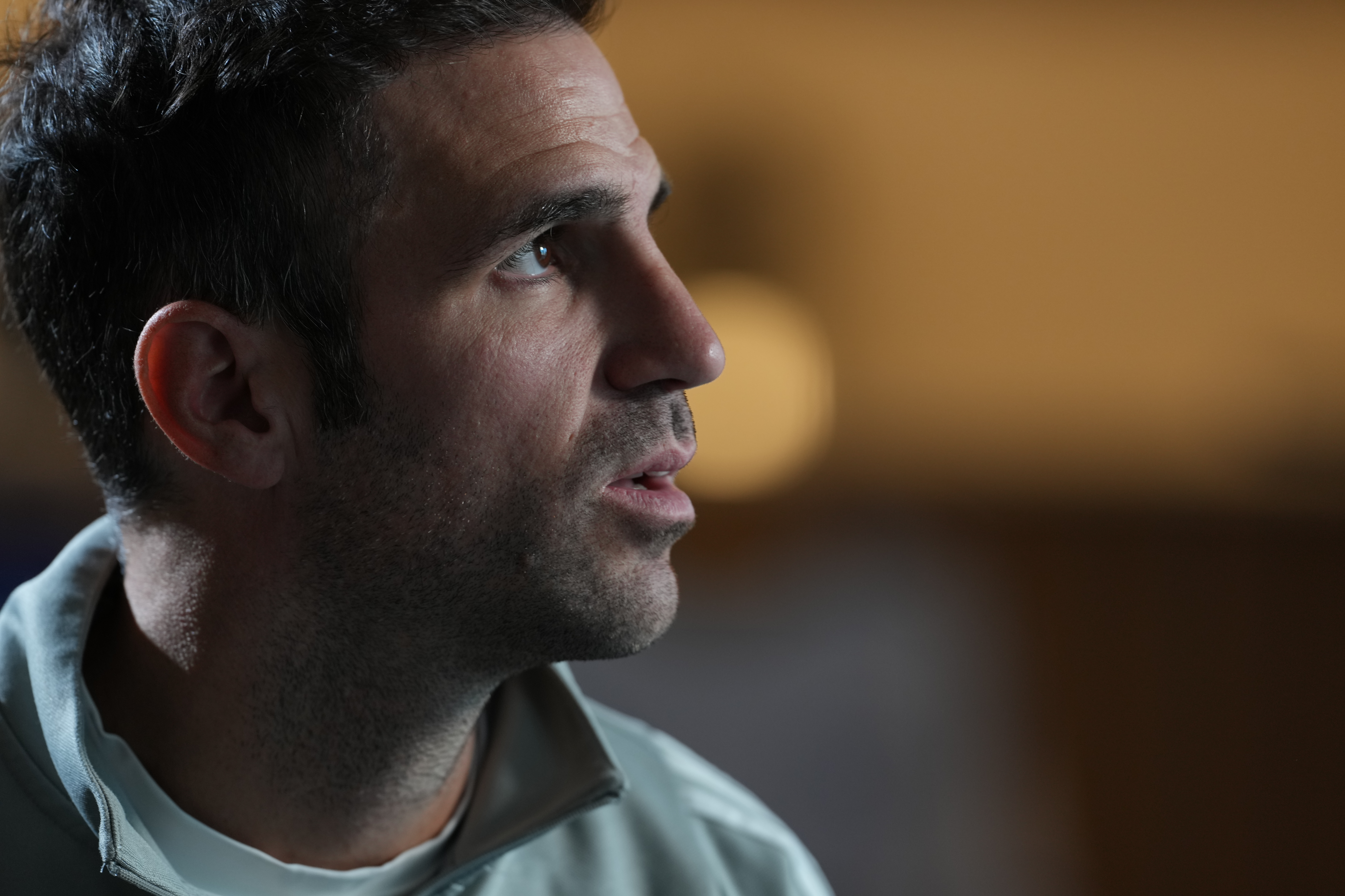 Cesc Fabregas at Como 1907's Mozzate training base