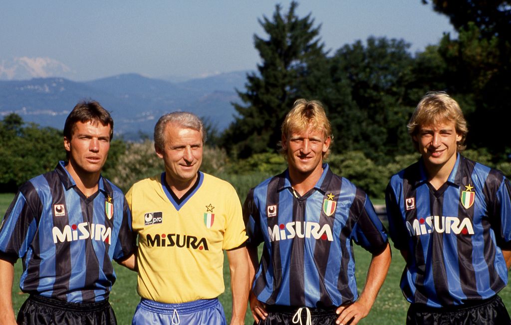 Inter three germans trapattoni