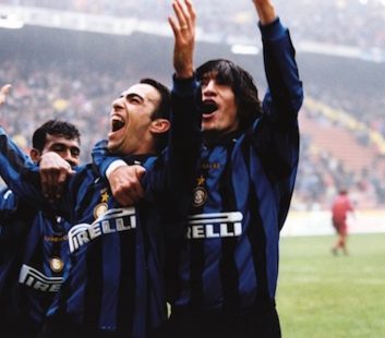 Youri Djorkaeff Inter Roma 1997