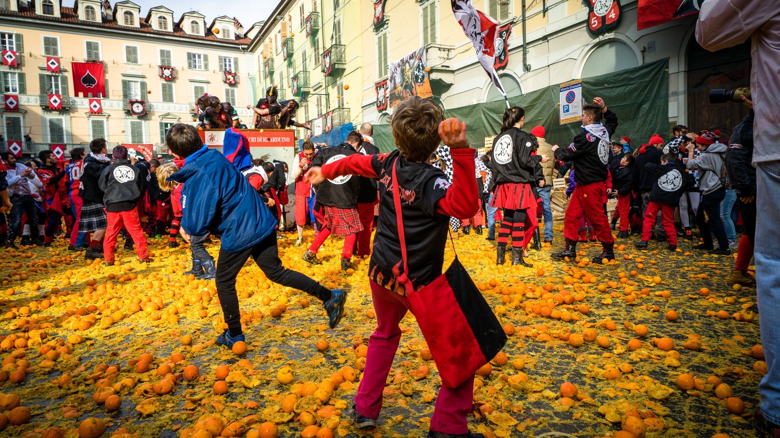 Calcio, Carnivals, Winter Olympics and Fighting With Fruit… Italy in February