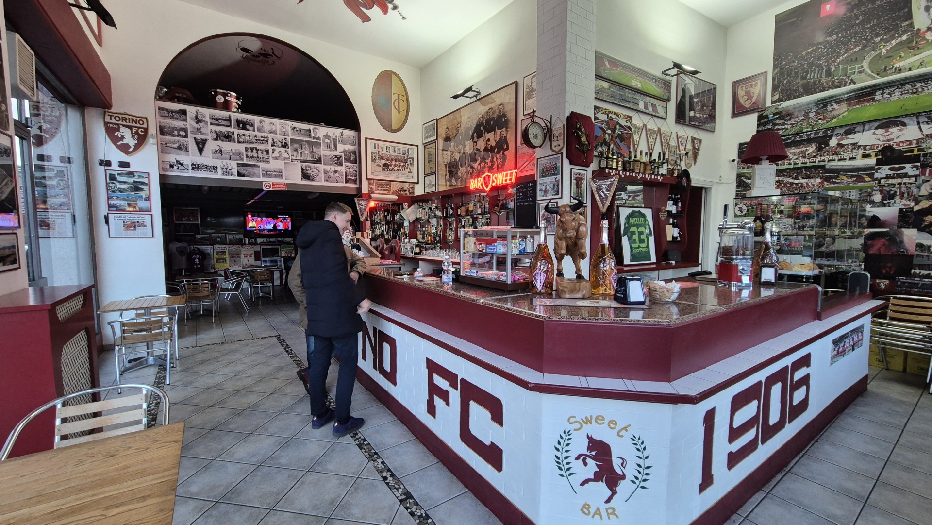 Rub Shoulders With the Ultras in Torino’s No-Frills Bar that is Full of Passion