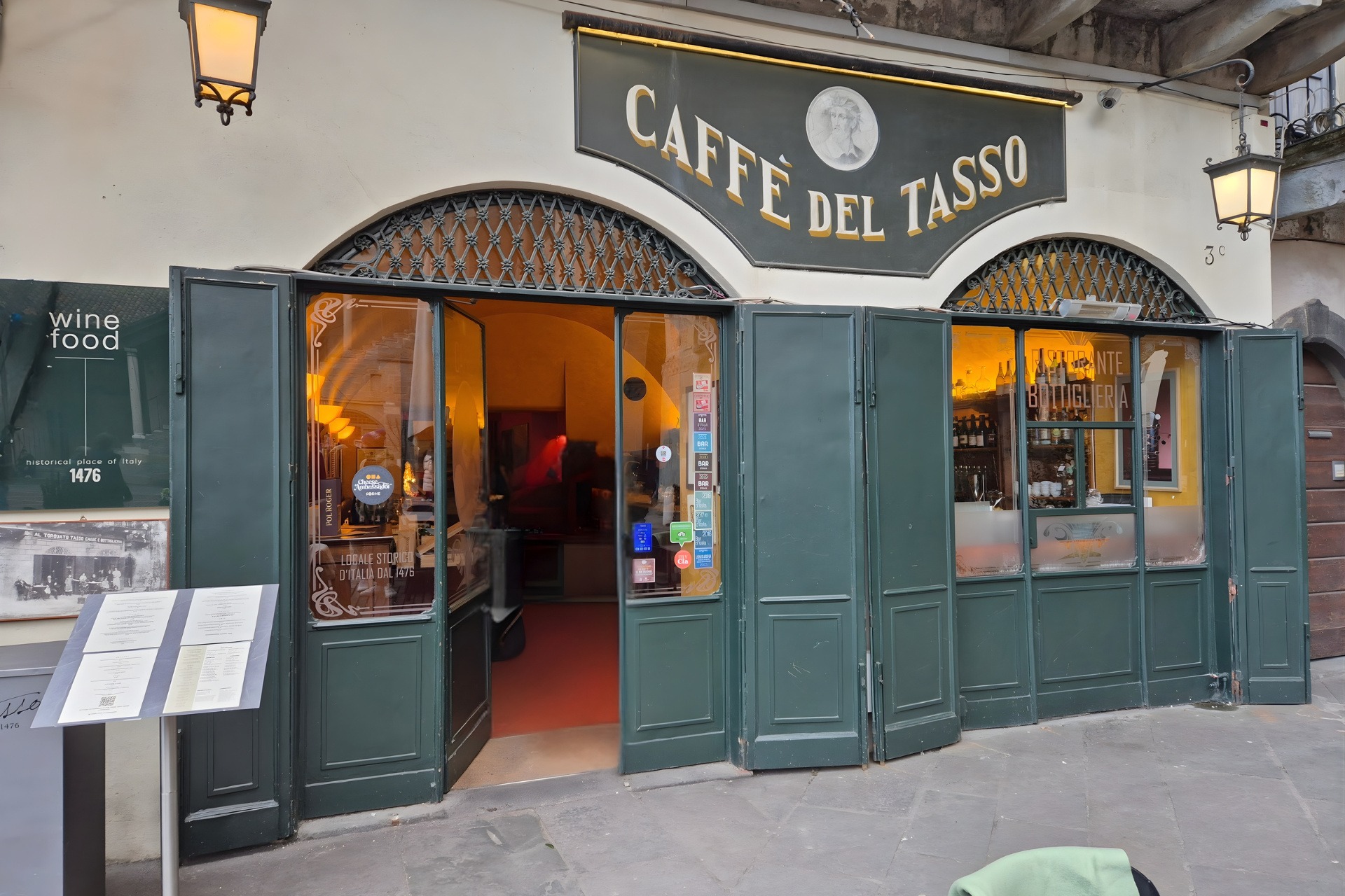 Caffè Del Tasso Shows Off 500 Years of History in Beautiful Bergamo