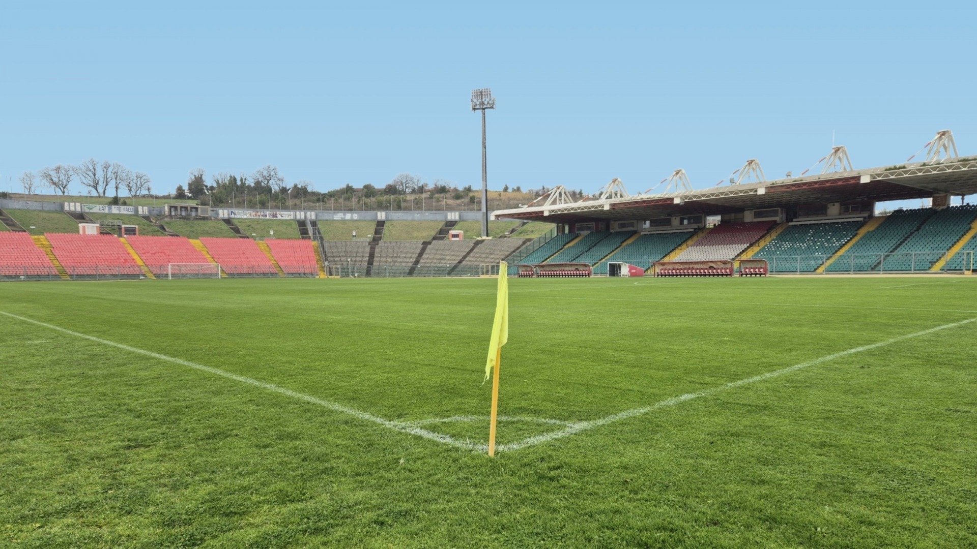 The Stadio Del Conero Is The Place Ancona Call Home Photo Destination Calcio