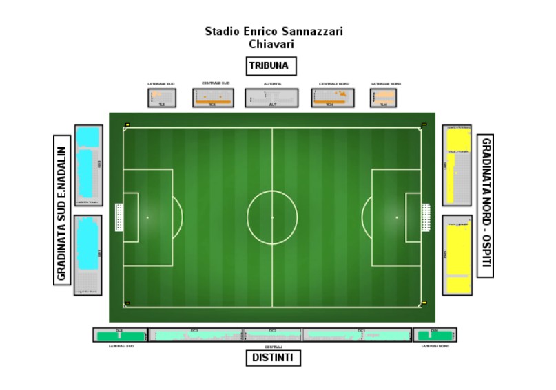 Entella Stadium Map