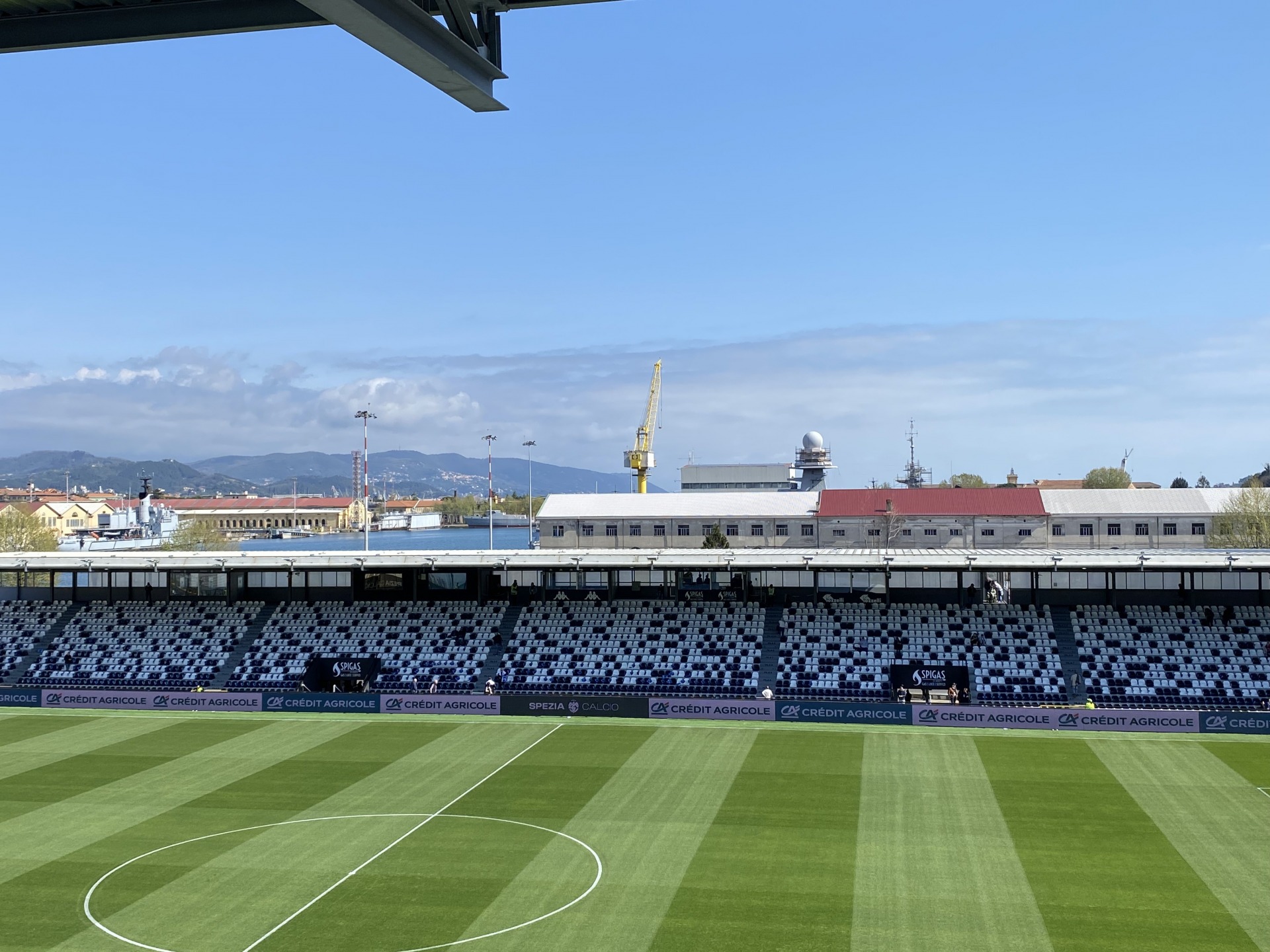 Spezia Stadium Empty DC