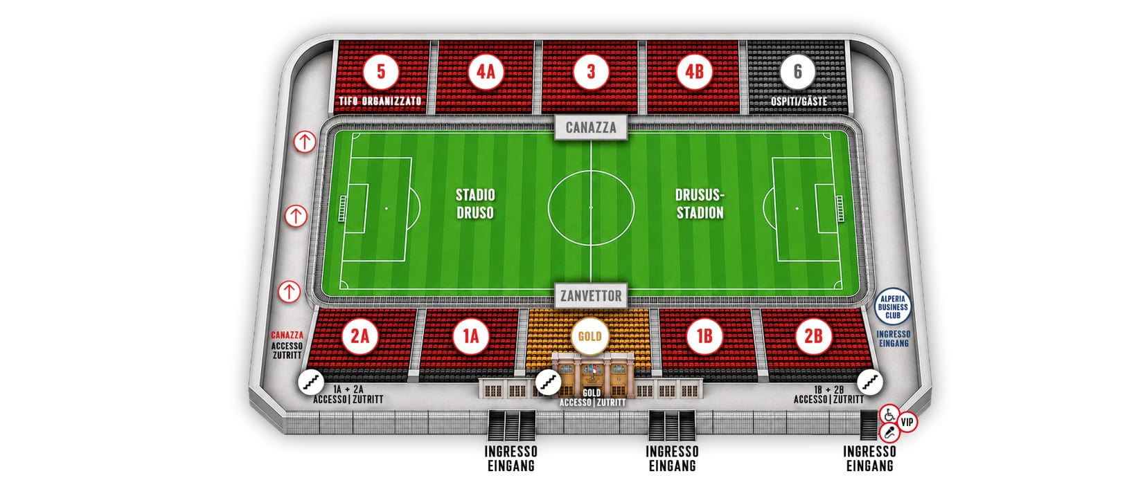 Mappe Stadio
